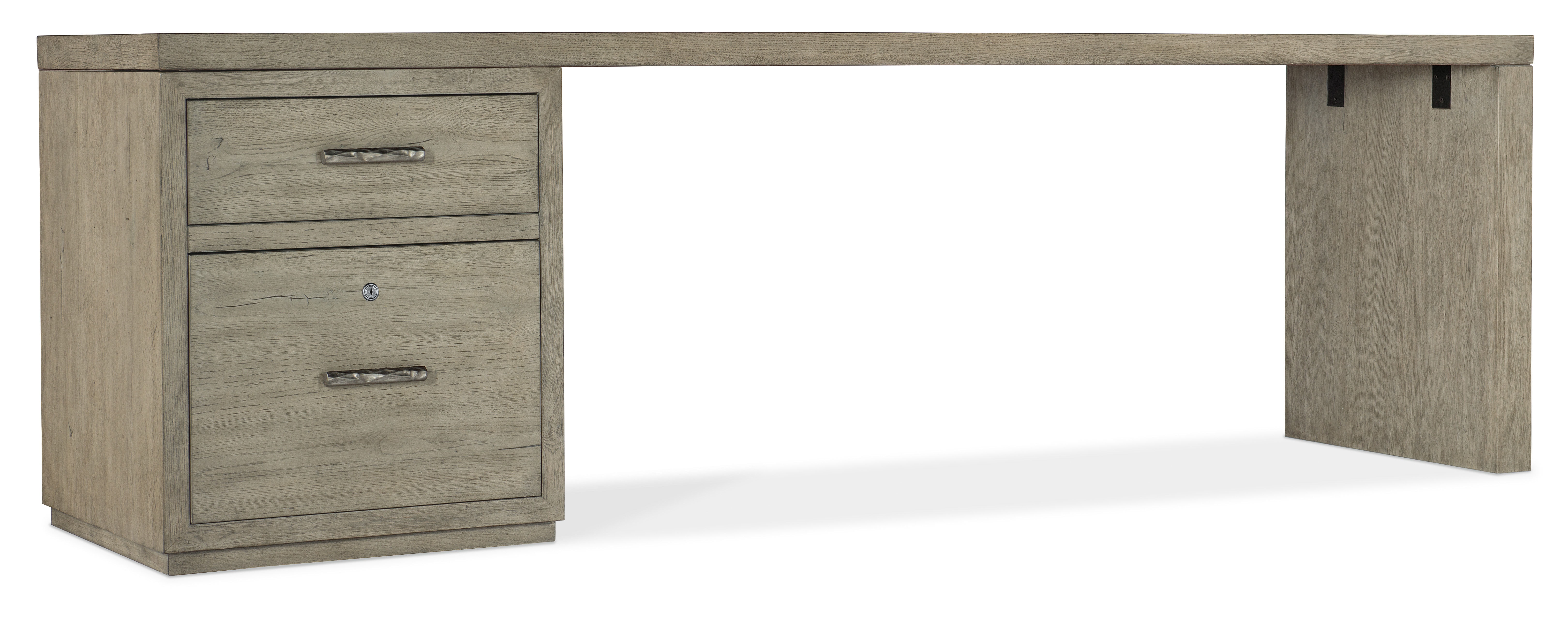 fghjfgjh Linville Falls Desk - 96in Top-Small File and 1 Leg 6150-10946-85