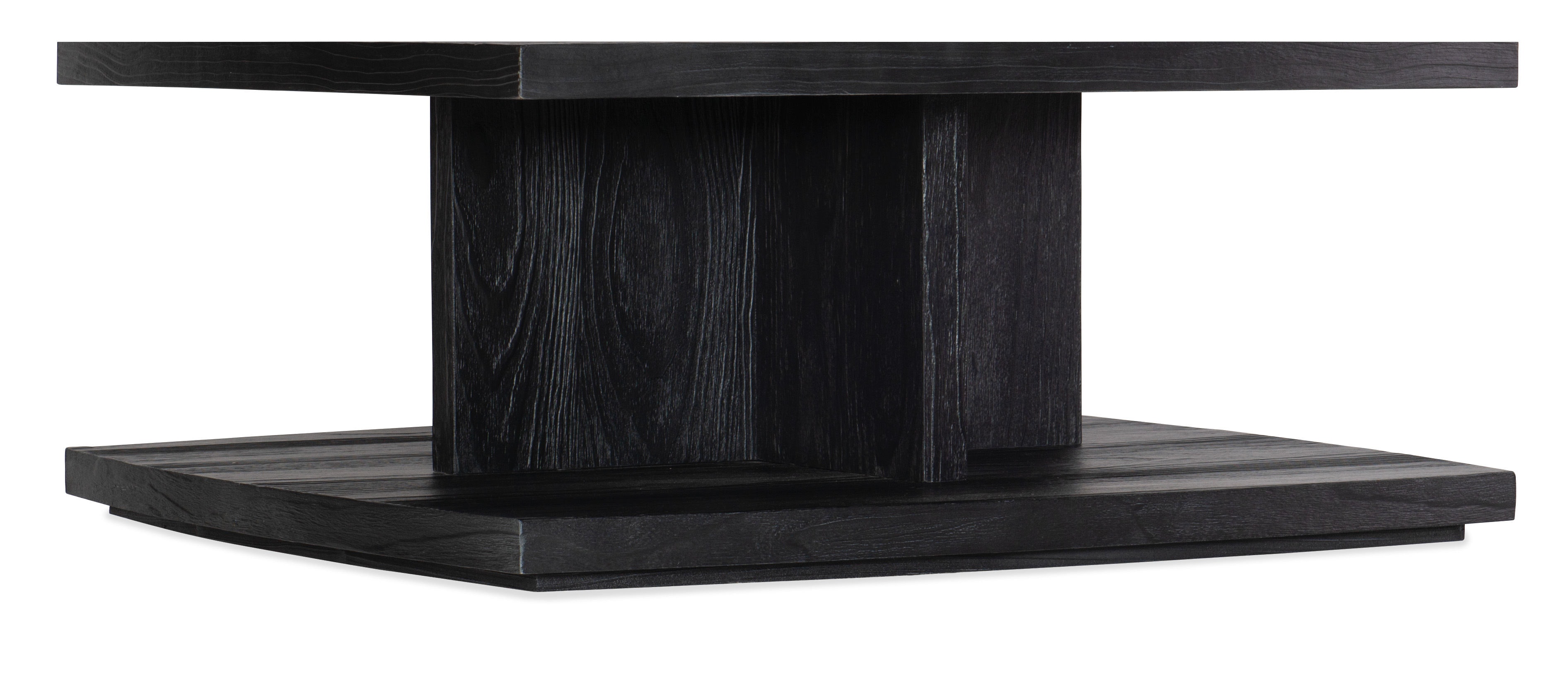 fghjfgjh Linville Falls Shou Sugi Ban Square Cocktail Table 6150-80210-99