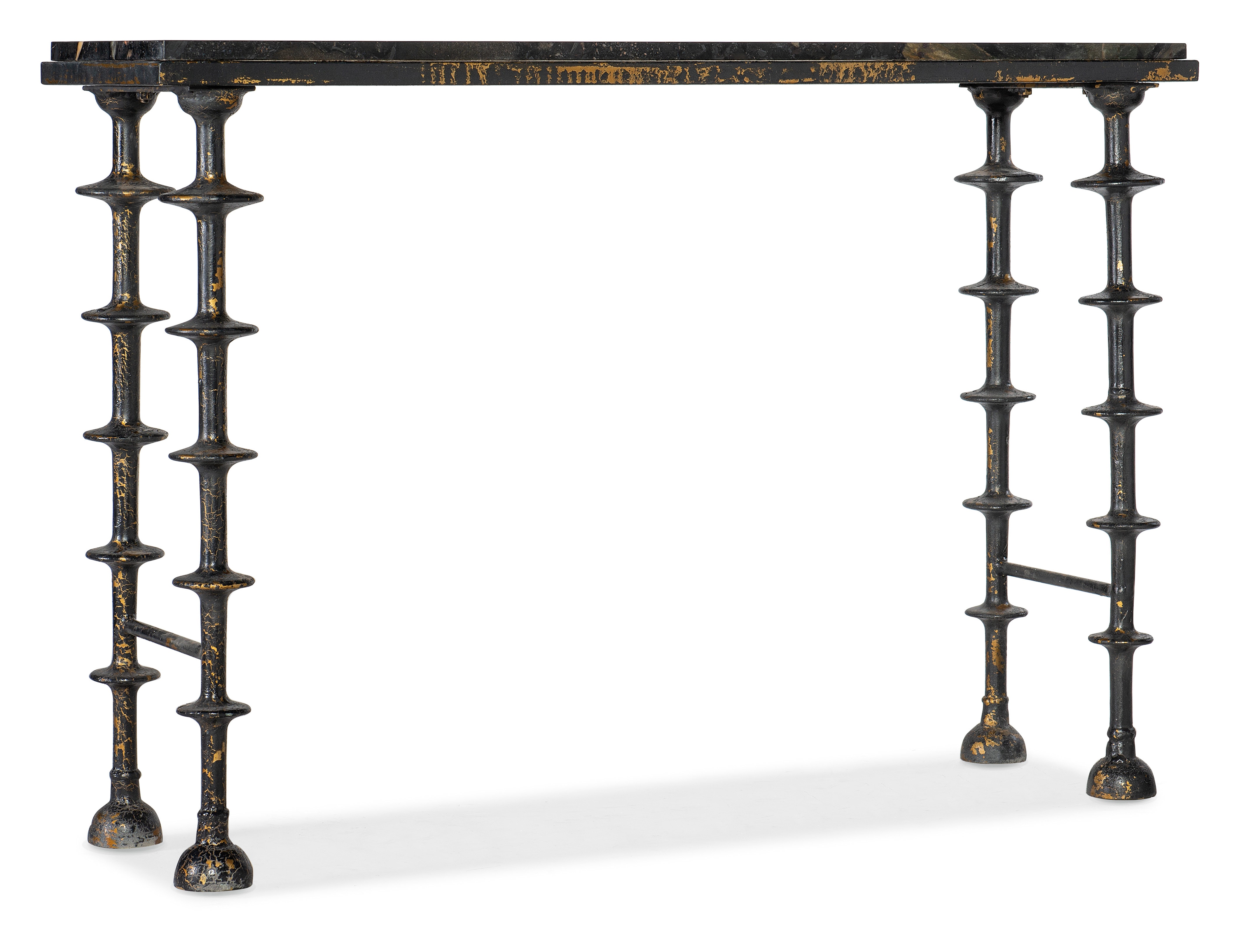 fghjfgjh Melange Darcie Stone Top Hall Console 628-85102-00
