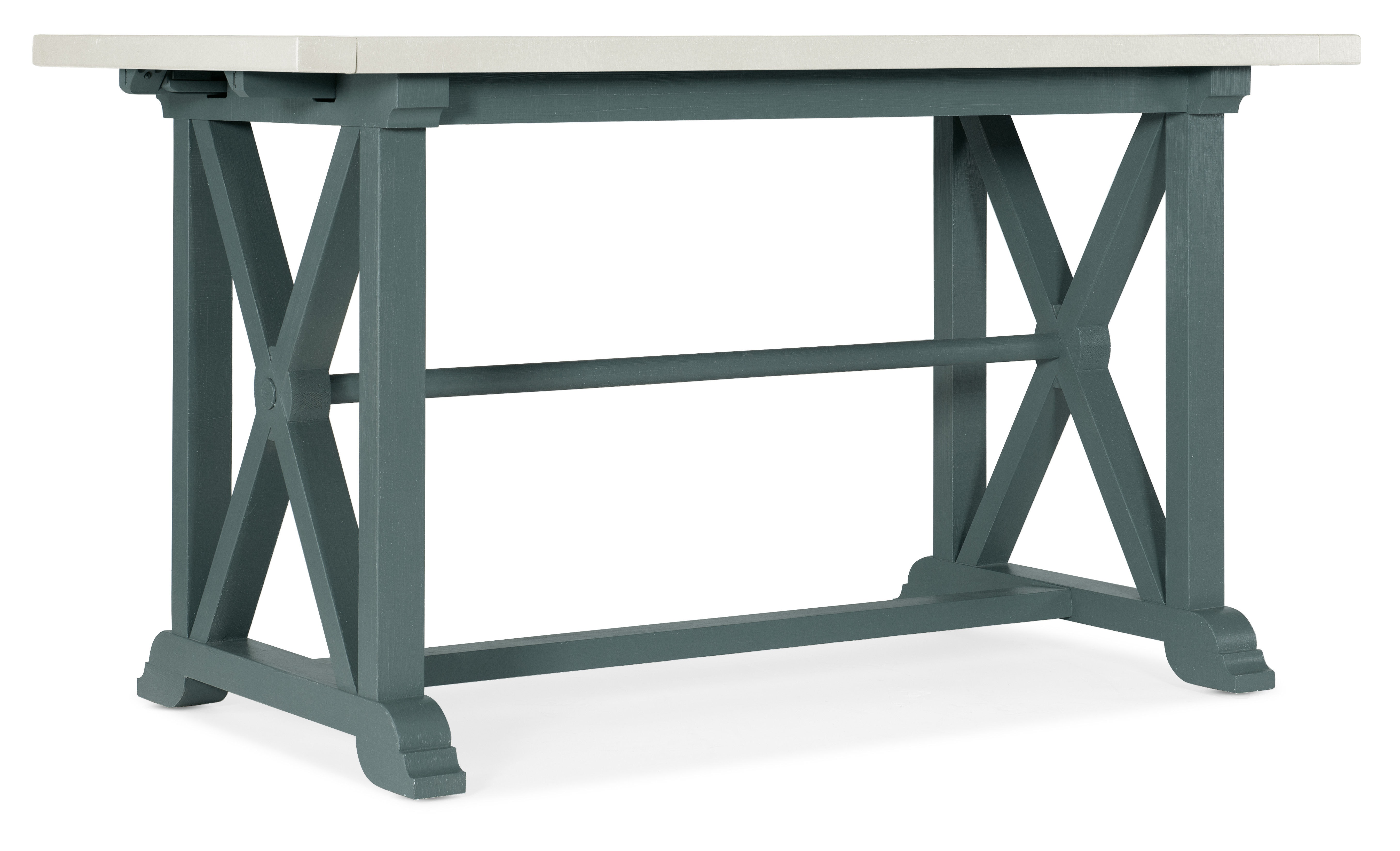 fghjfgjh Serenity Piers Friendship Table w/2-12in Leaves 6350-75206-46