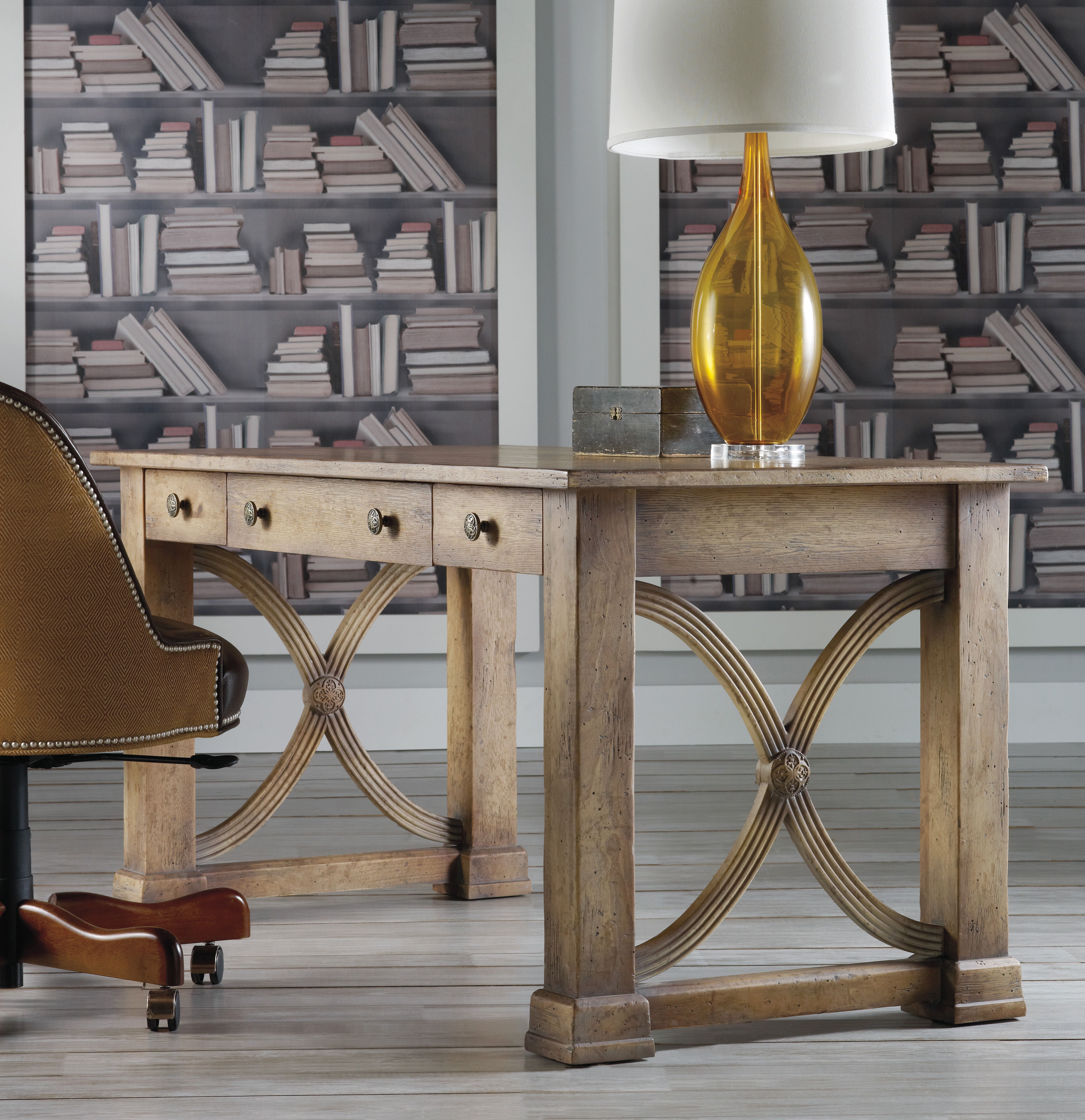 fghjfgjh Melange Architectural Writing Desk 638-10005