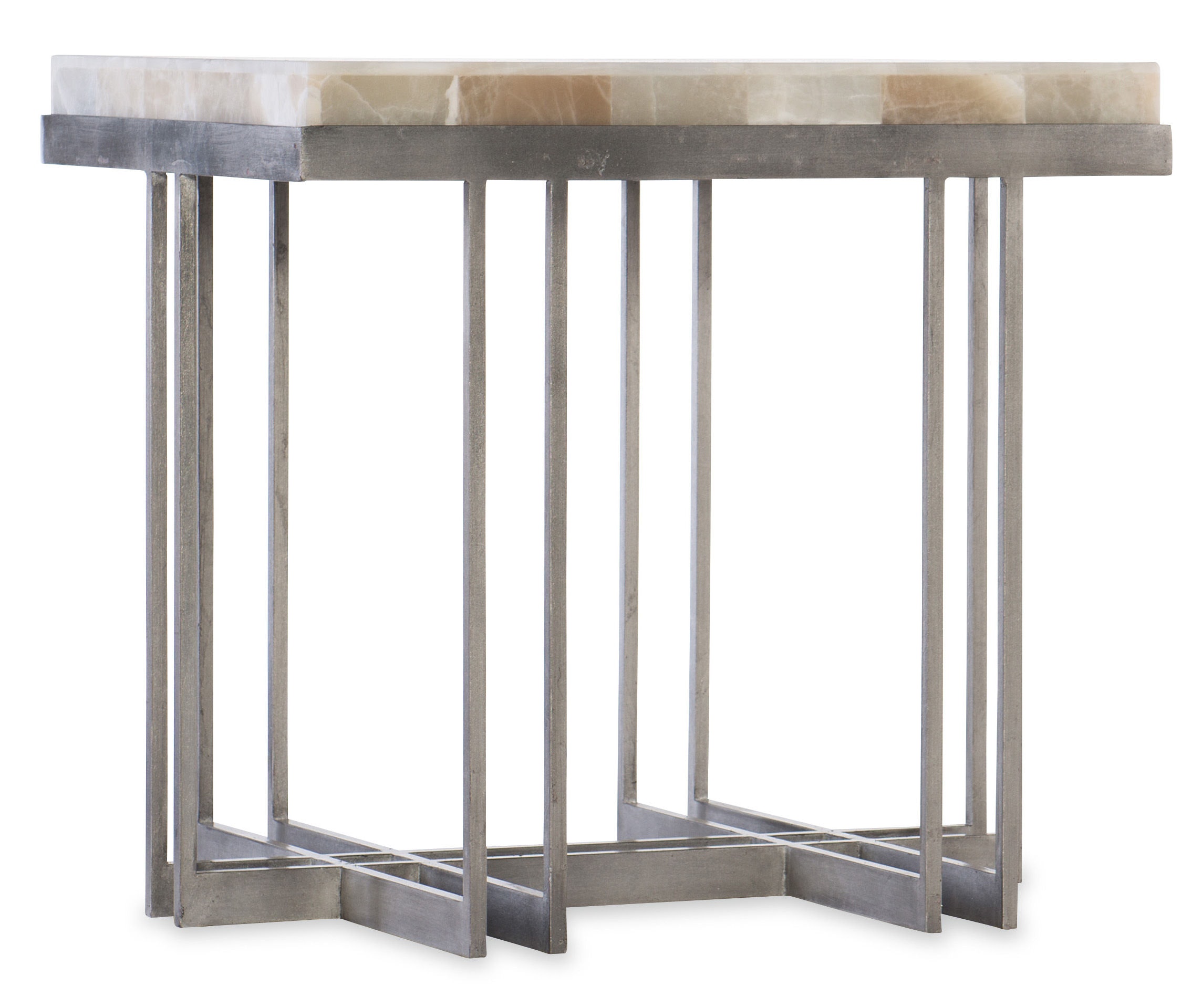 fghjfgjh Melange Mona End Table 638-50394-MULTI