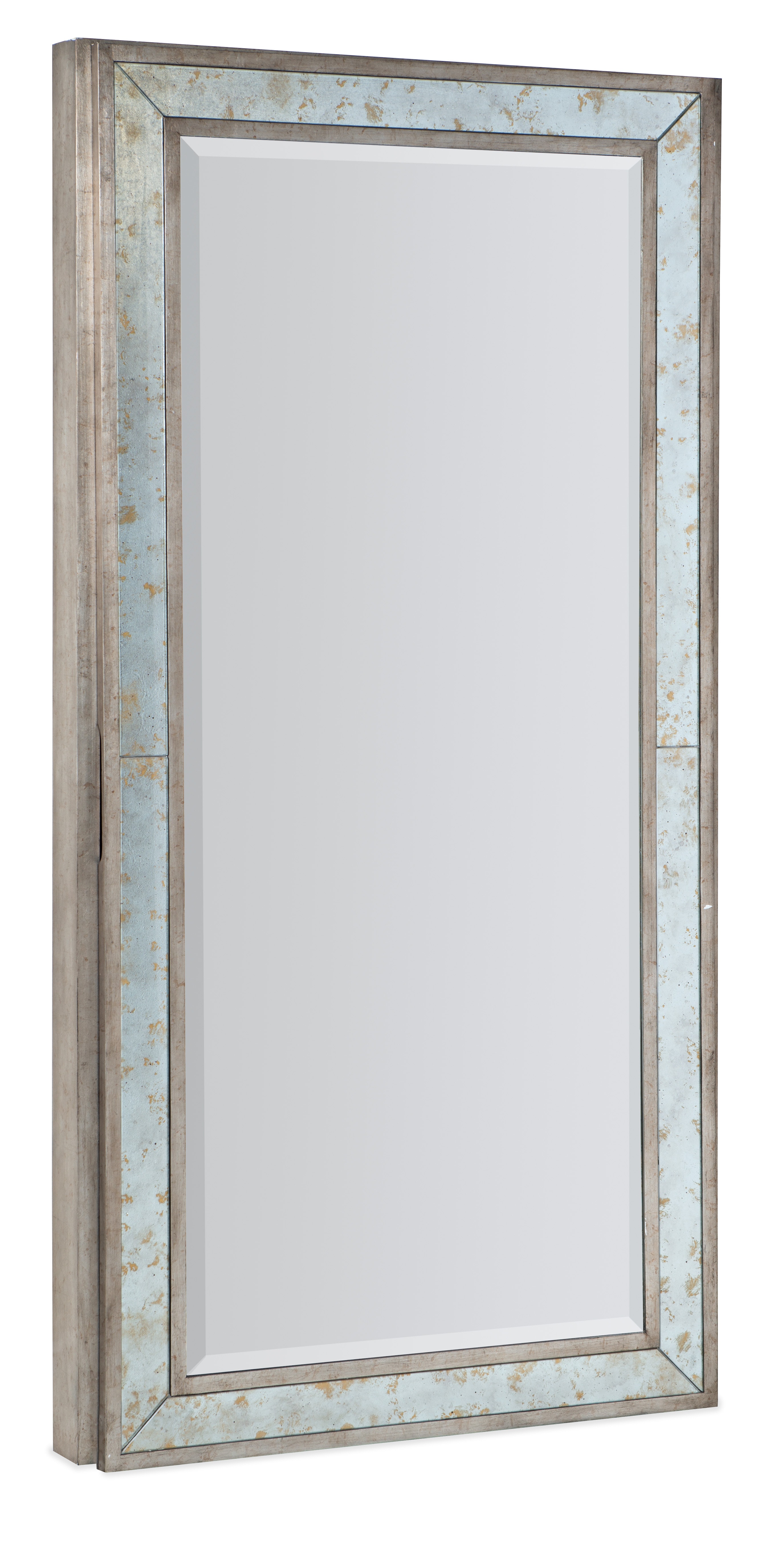 fghjfgjh Melange McALister Floor Mirror w/ Jewelry Storage 638-50539-00