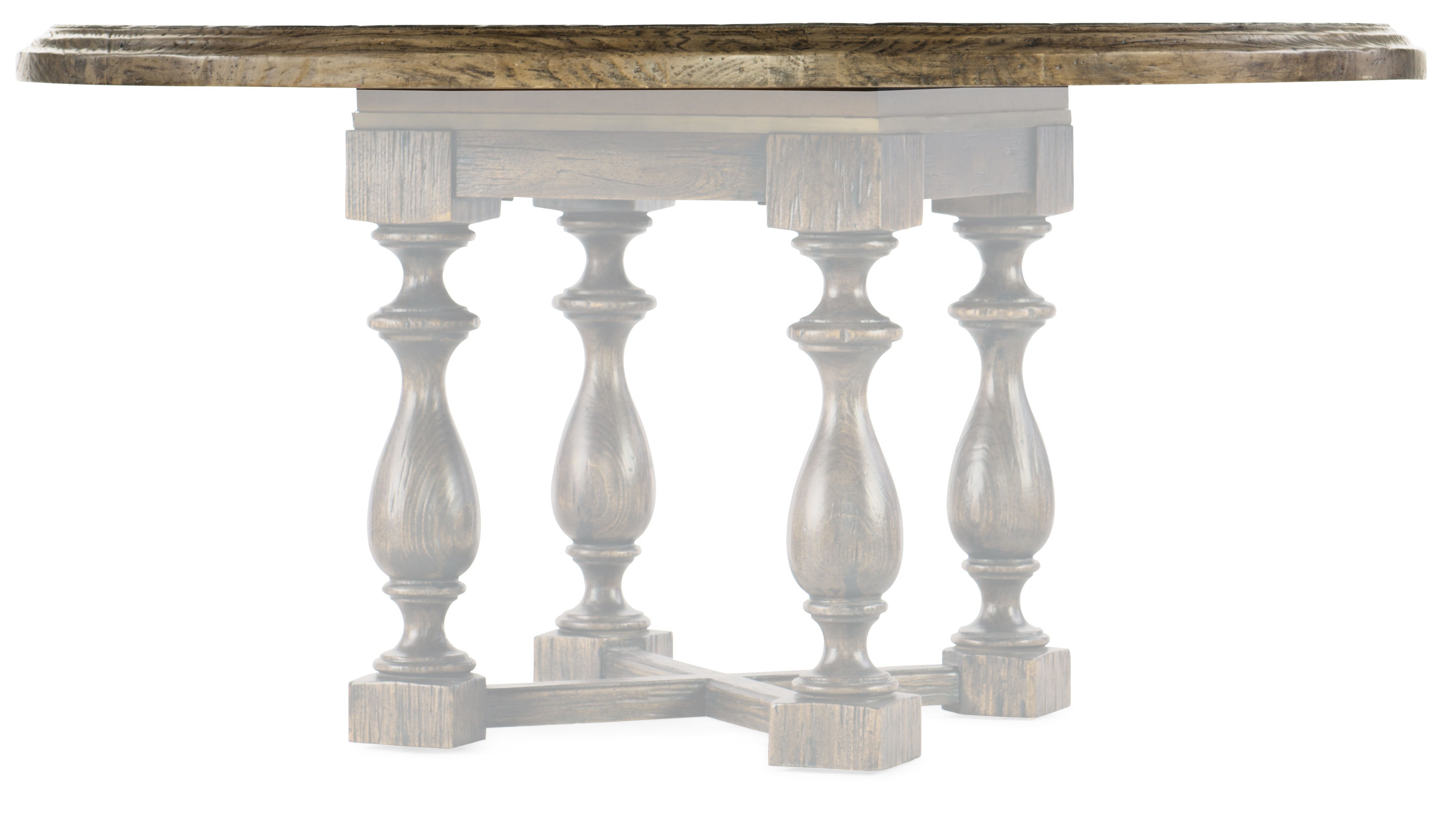 fghjfgjh La Grange Ellinger 60in Round Dining Table Top 6960-75213T-81