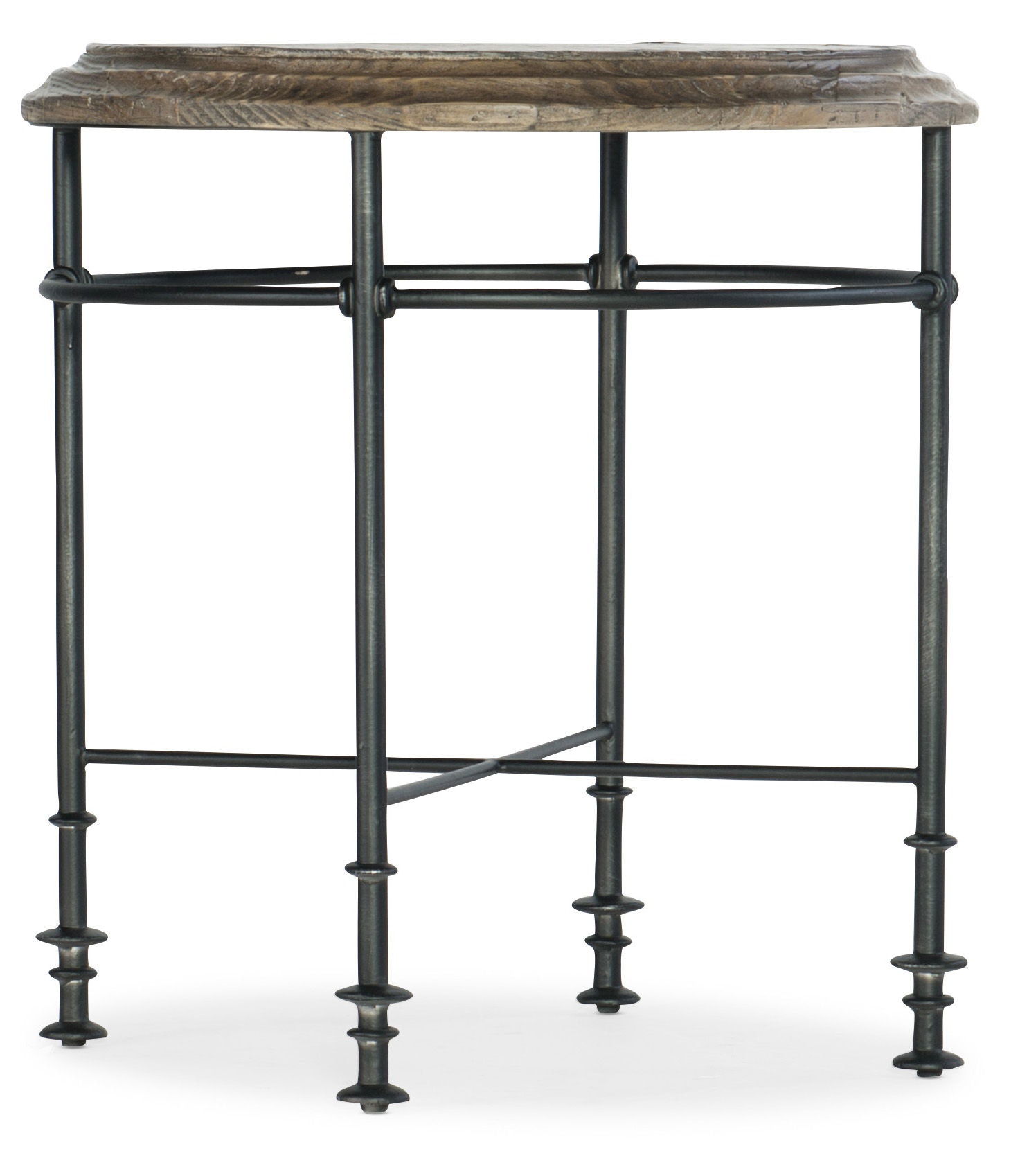 fghjfgjh La Grange Faison Round End Table 6960-80116-80