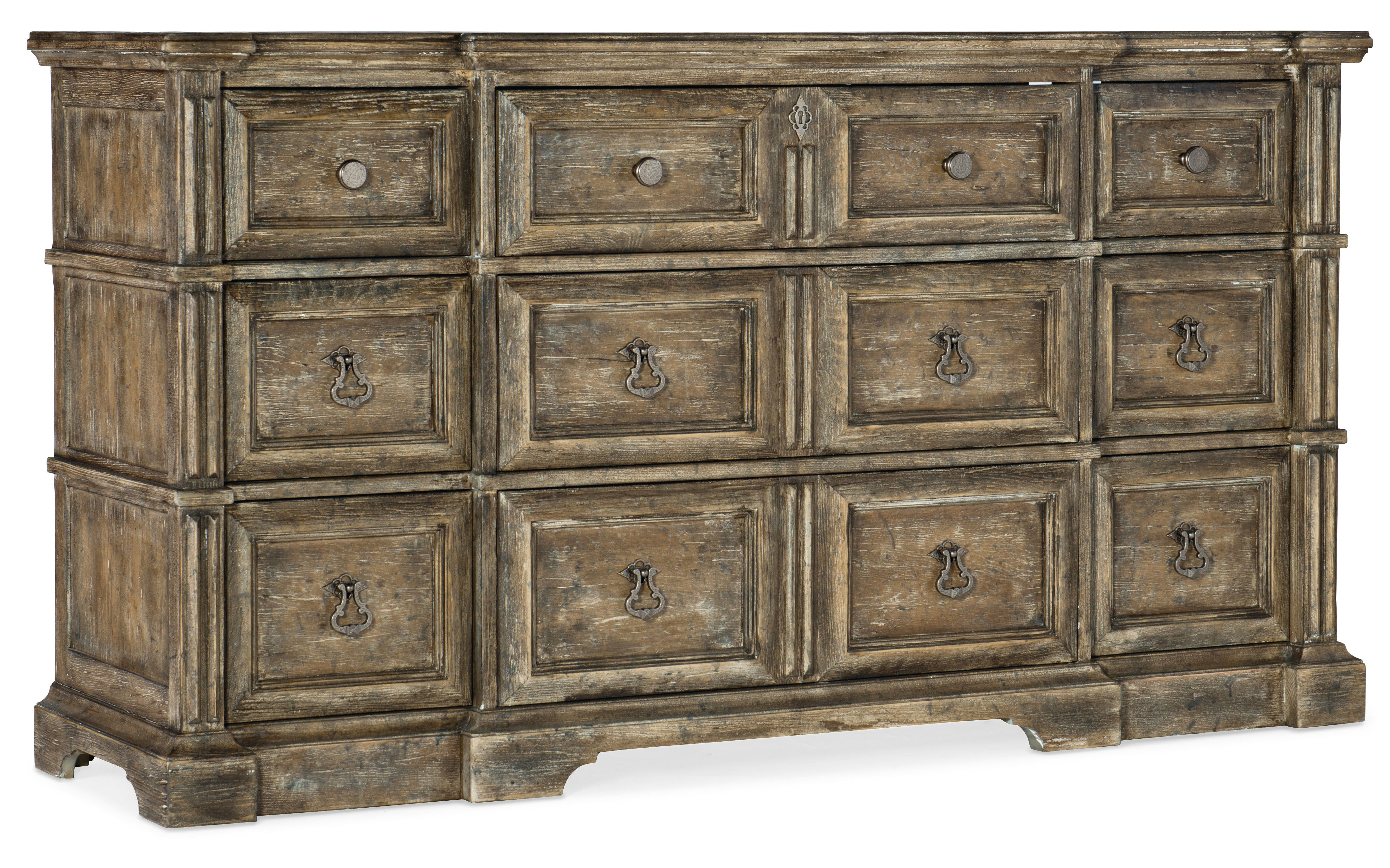 fghjfgjh La Grange Rolling Hill Nine-Drawer Dresser 6960-90002-80