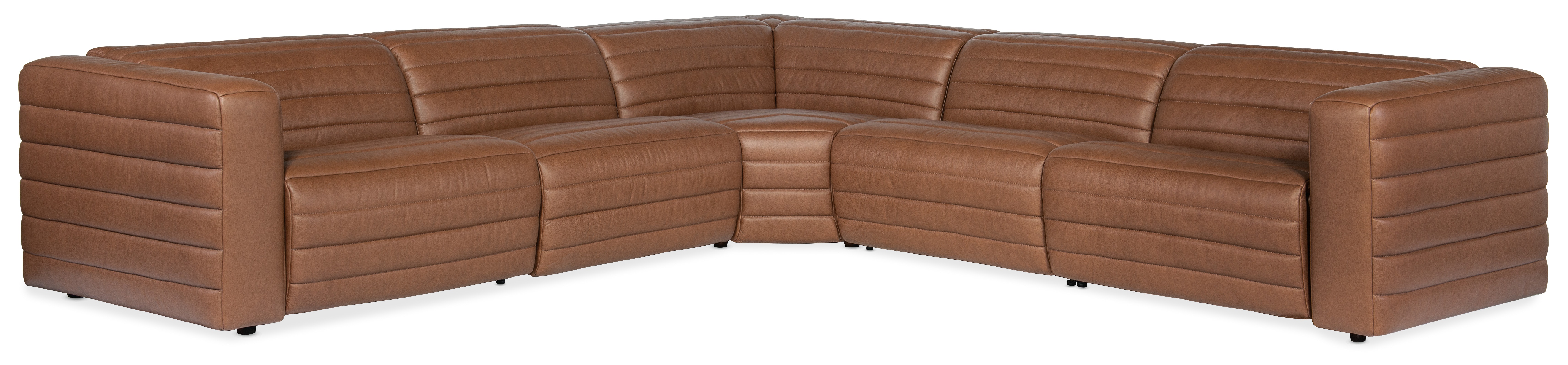 fghjfgjh Chatelain 5-Piece Power Headrest Sectional with 2 Power Recliners SS454-G5PS-088