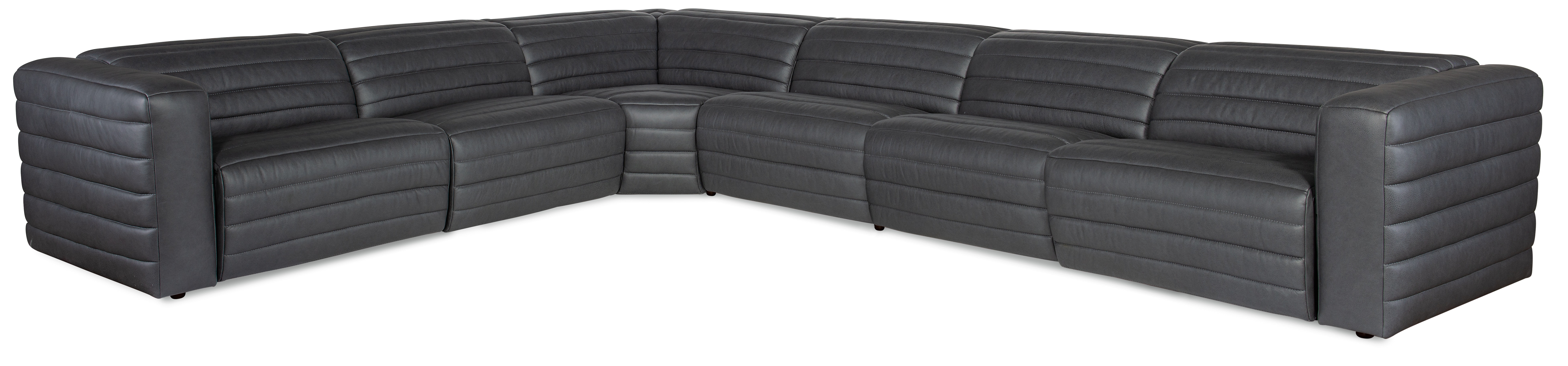 fghjfgjh Chatelain 6-Piece Power Headrest Sectional with 2 Power Recliners SS454-G6PS-097