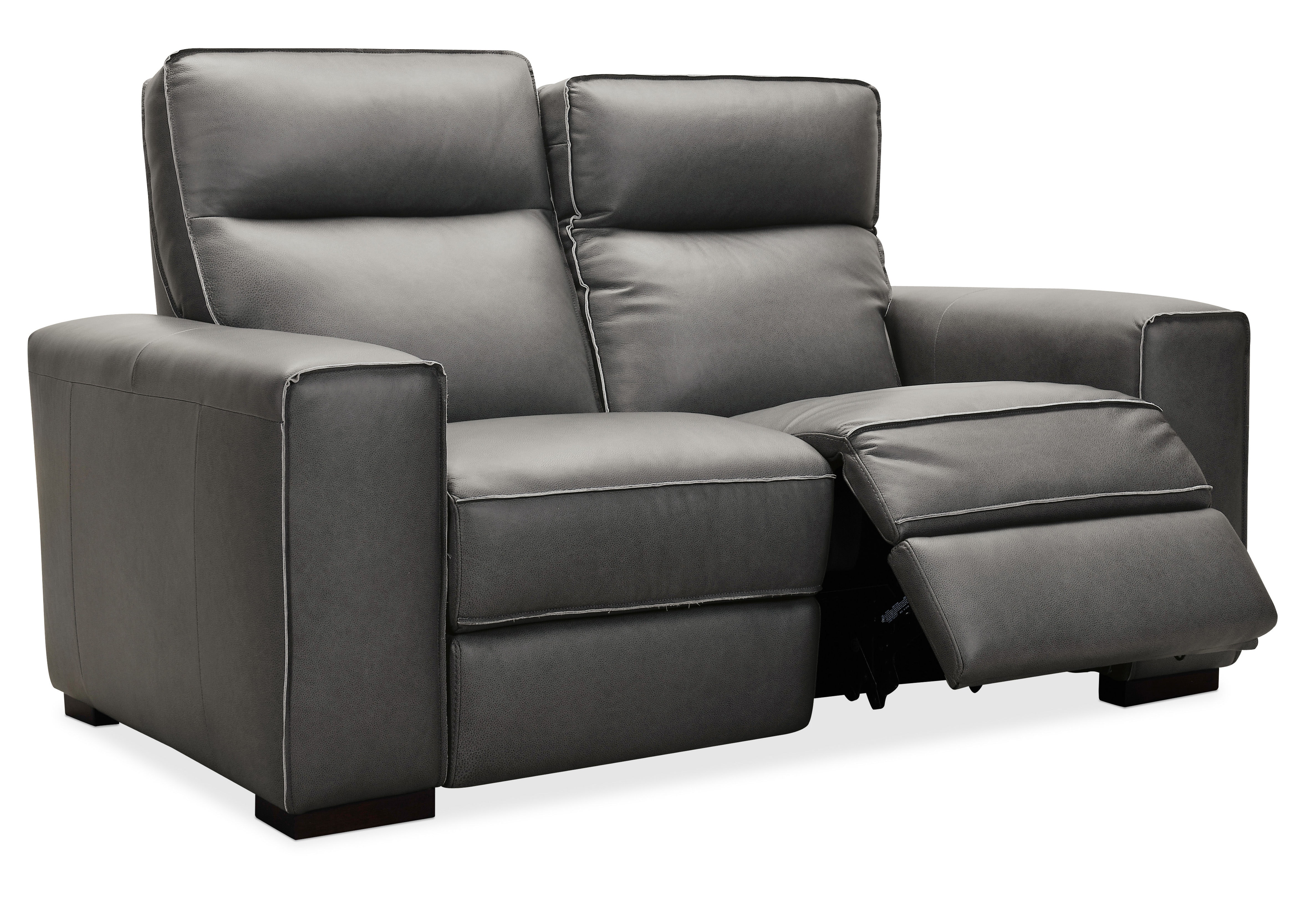 fghjfgjh Braeburn Leather Loveseat w/PWR Recline PWR Headrest SS552-PH2-097