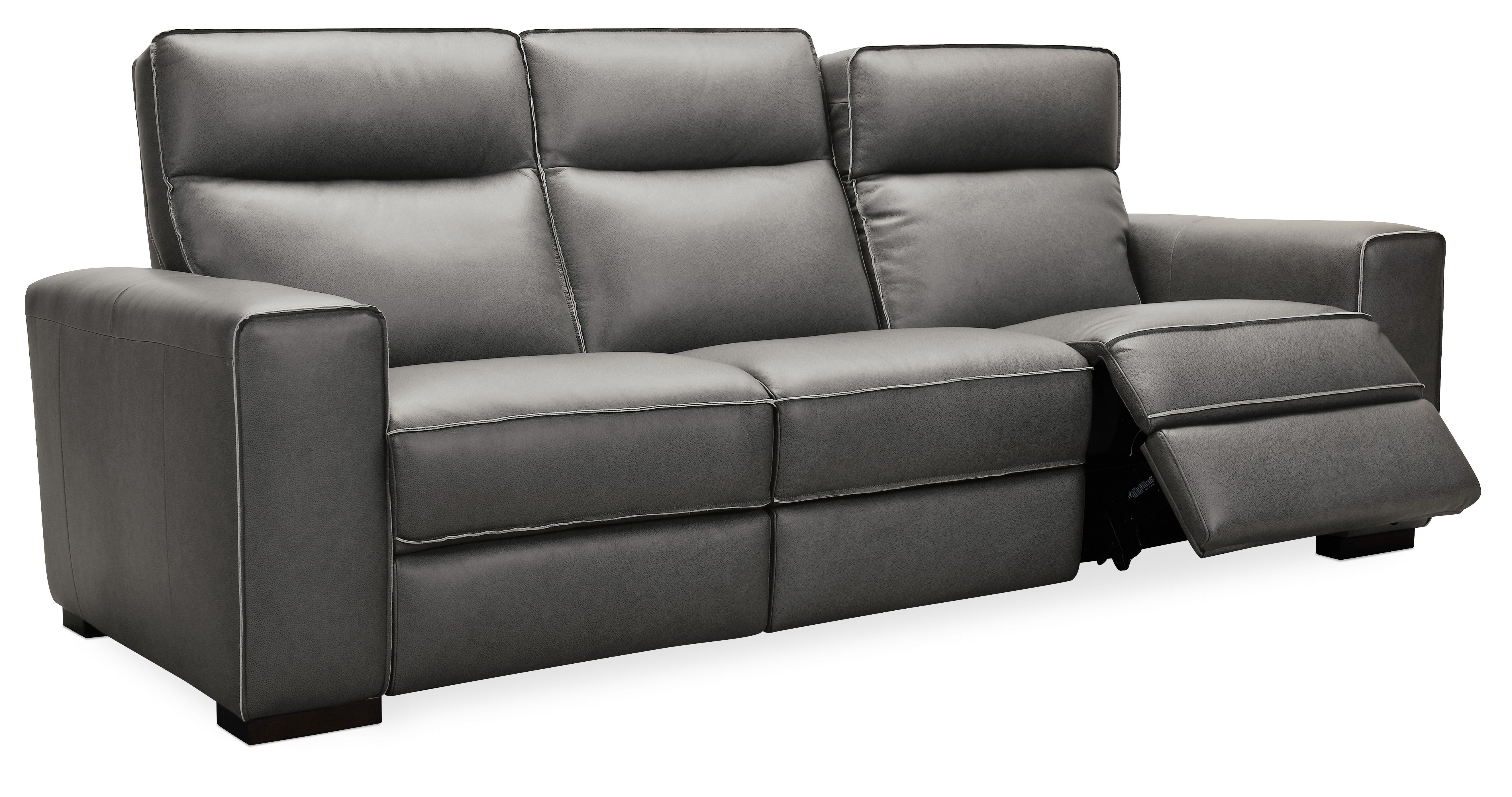 fghjfgjh Braeburn Leather Sofa w/PWR Recline PWR Headrest SS552-PH3-097