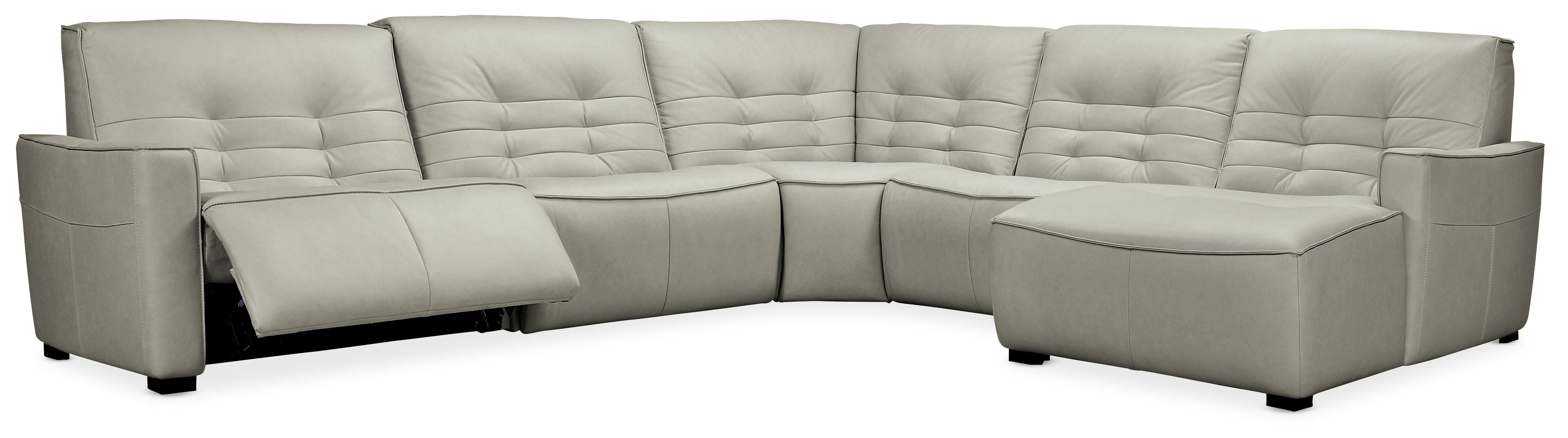 fghjfgjh Reaux 5-Piece RAF Chaise Sectional w/2 Power Recliners SS555-G5RC-095
