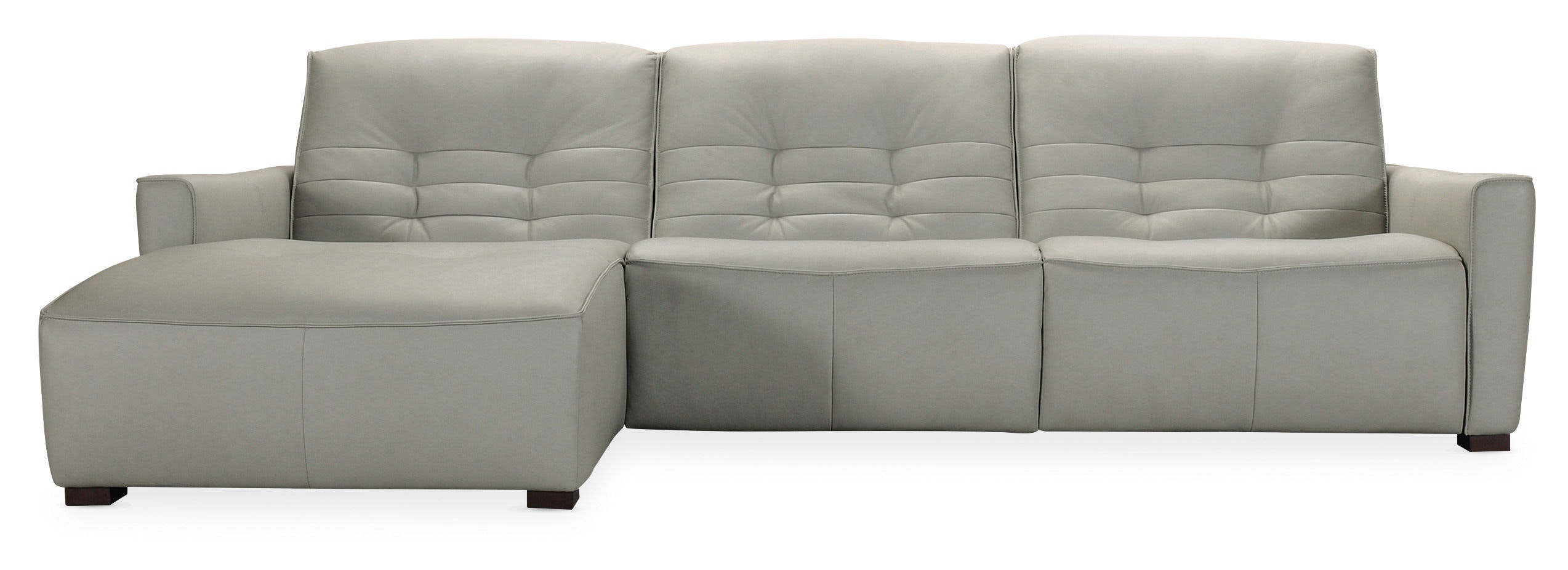 fghjfgjh Reaux Power Motion Sofa w/ LAF Chaise w/2 Power Recline SS555-LC3-095