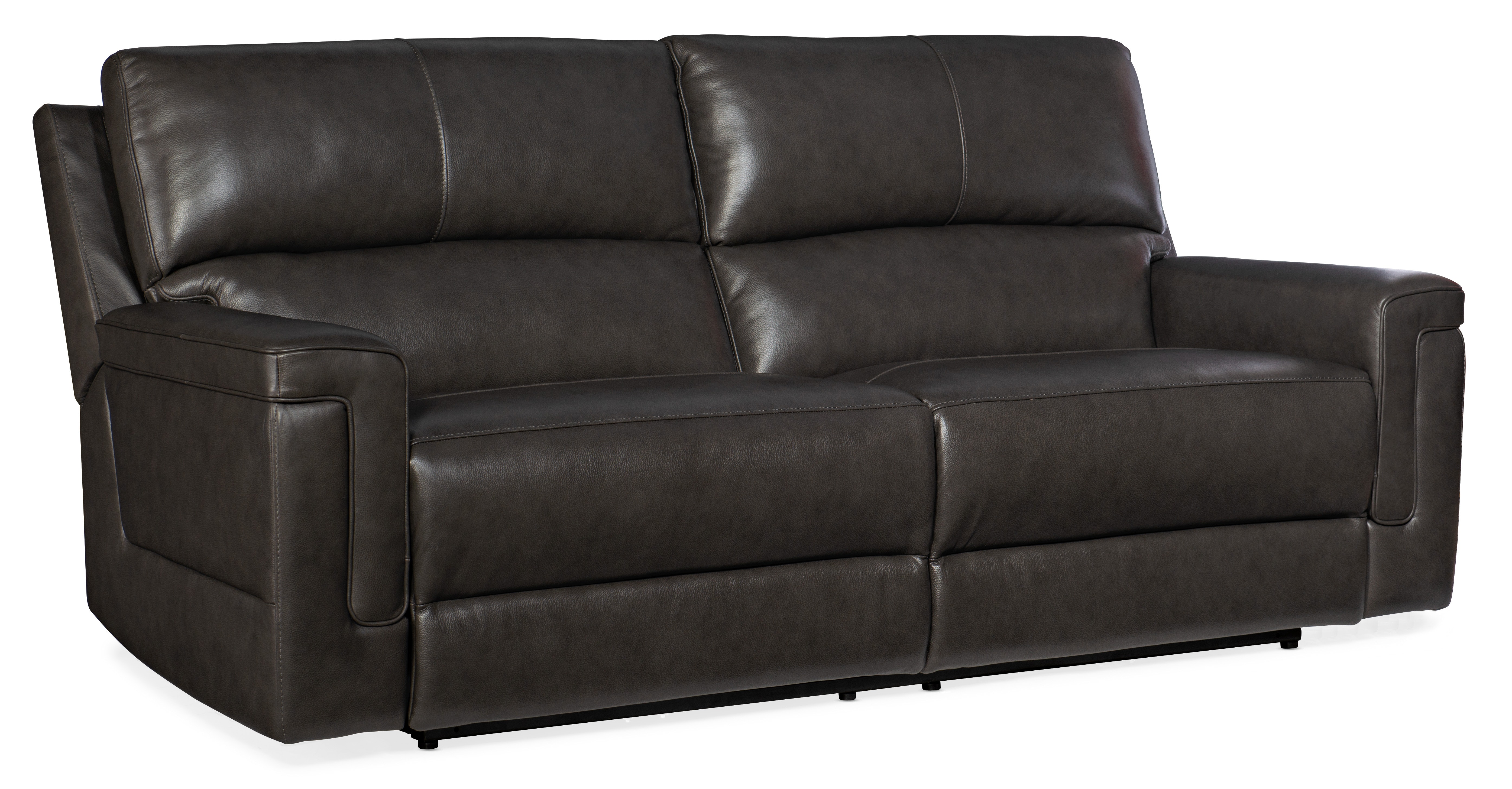 fghjfgjh Gable Leather PWR 2 over 2 Sofa w/ PWR Headrest SS806-PH2.5-091