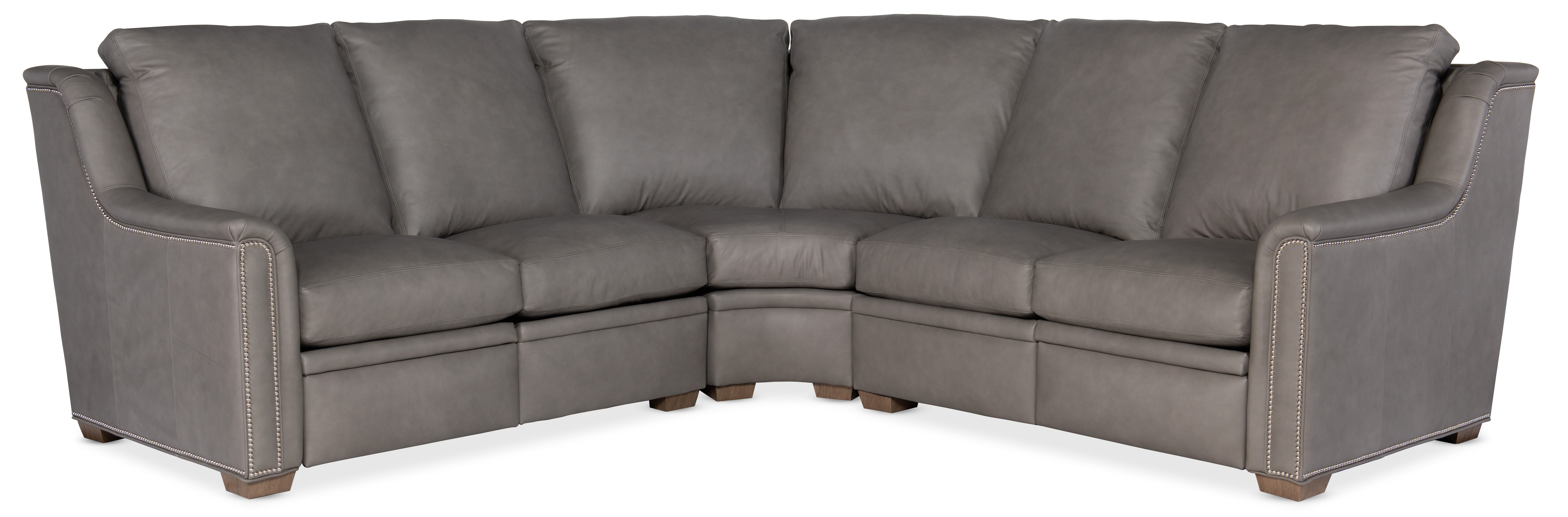 204 Raiden Reclining Sectional with One-Piece Back