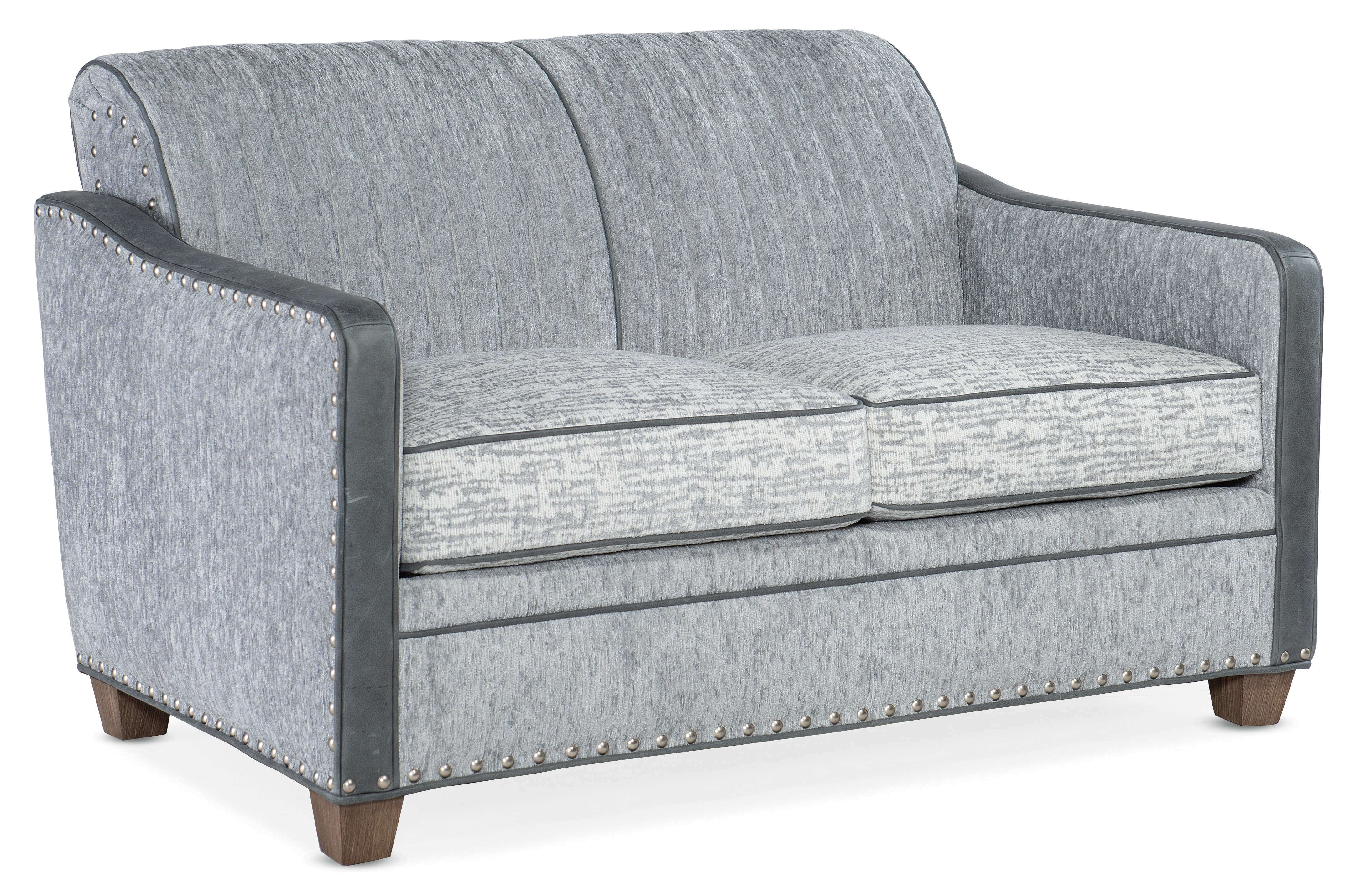Bradington Young Beth Settee 8-Way Hand Tie 303-85