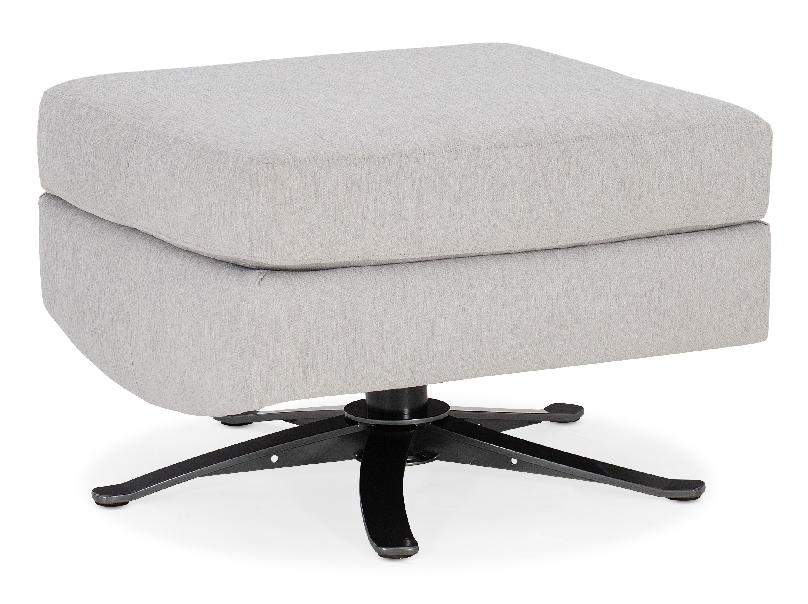 Bradington Young Memphis Ottoman with Metal Base 3100-OT