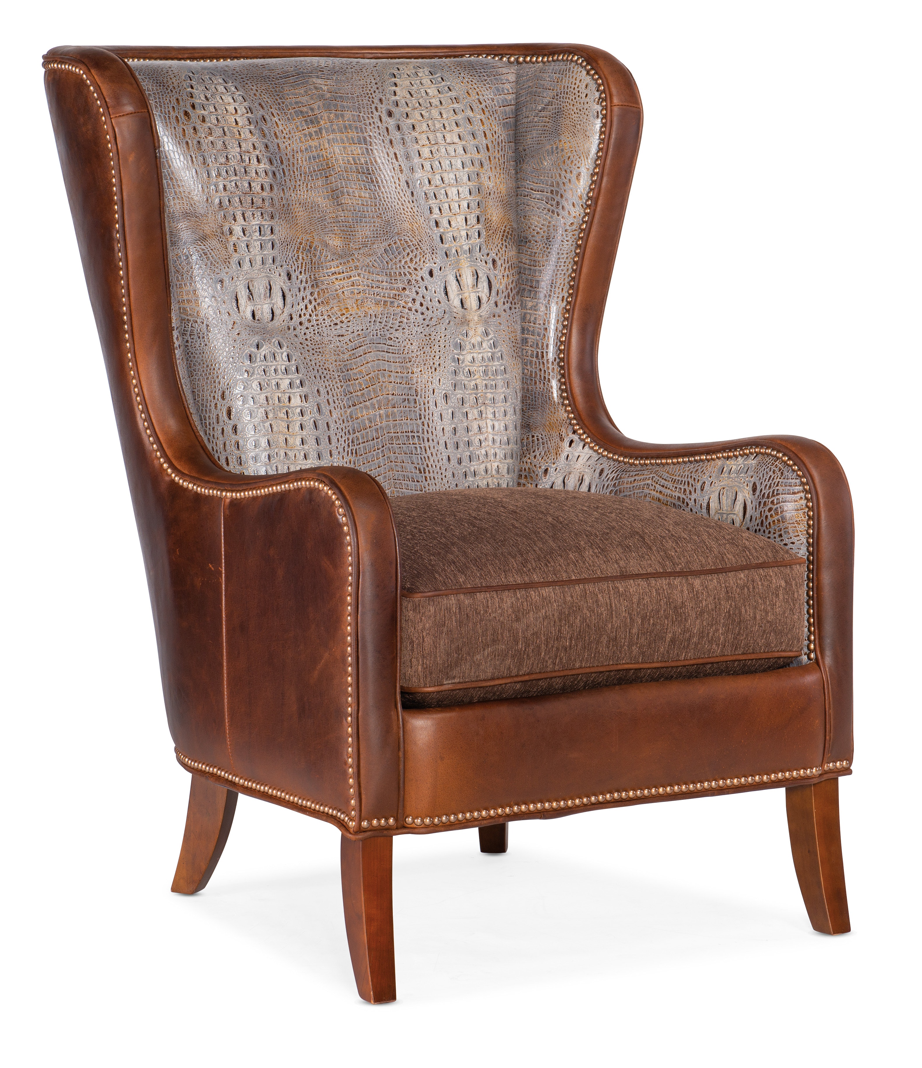 Bradington Young Aurora Stationary Chair 8-Way Tie 445-25