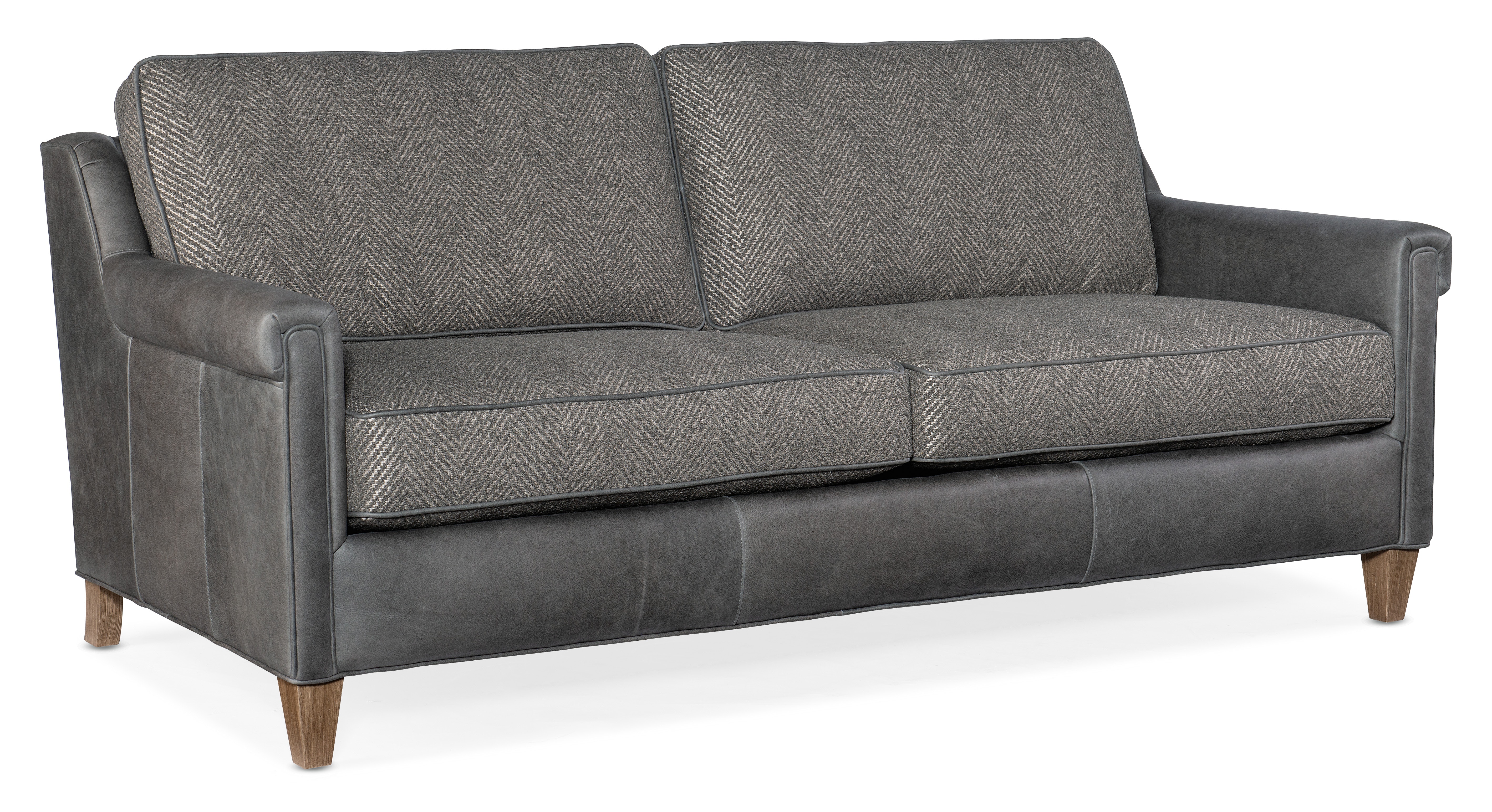 Bradington Young Madison Stationary Small Sofa 8-Way Tie 870-87