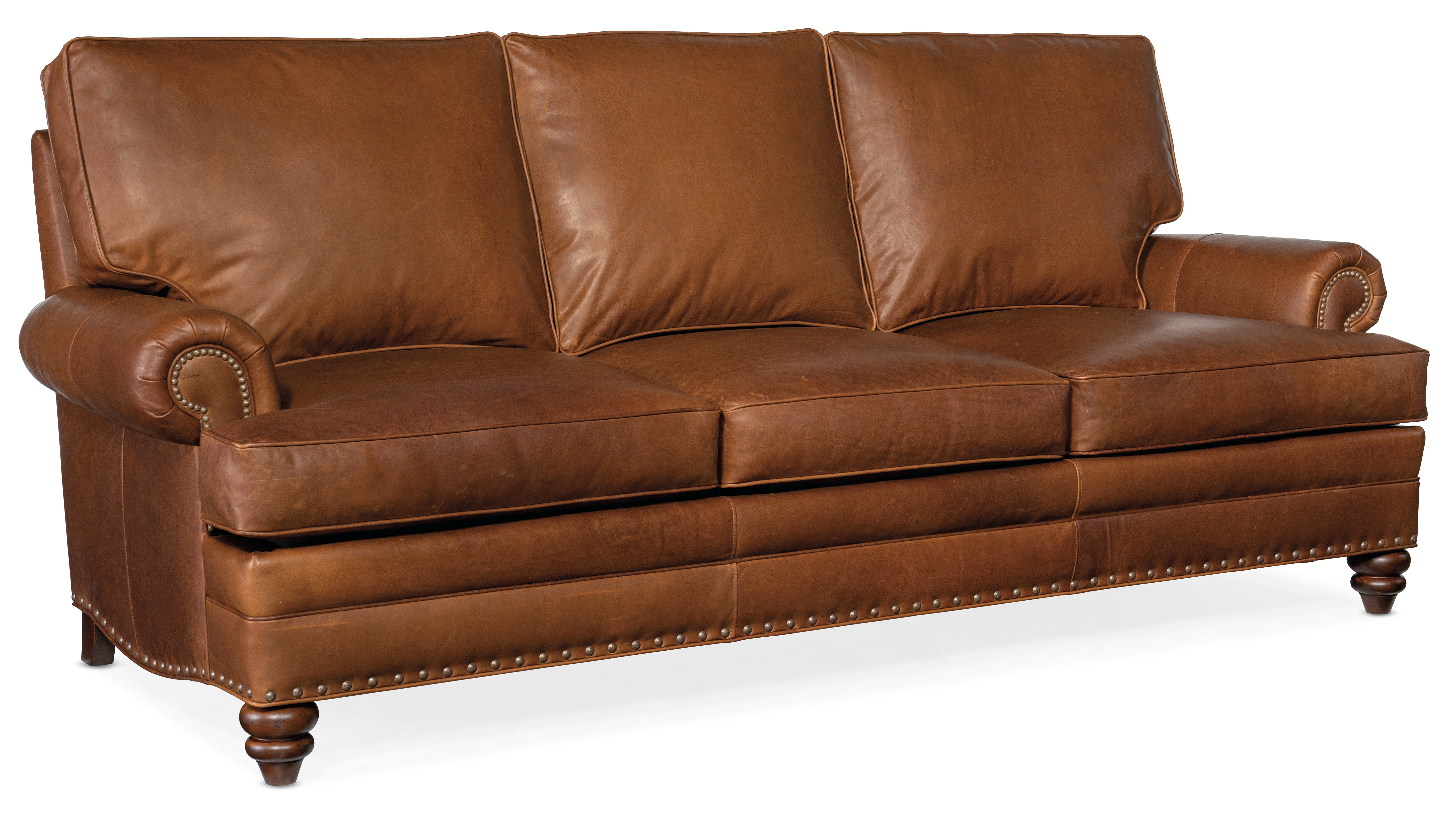 Bradington Young Hoff Stationary Sofa 8-Way Tie 880-95