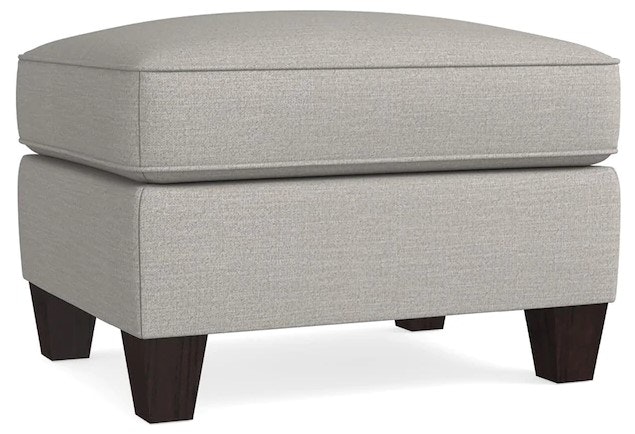 Bassett Leather Ottoman 1044-01L