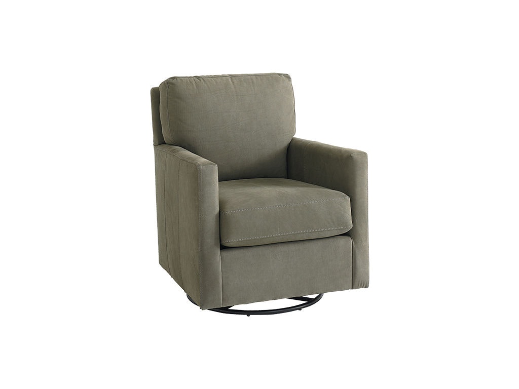 Bassett Leather Swivel Glider 1144-09L