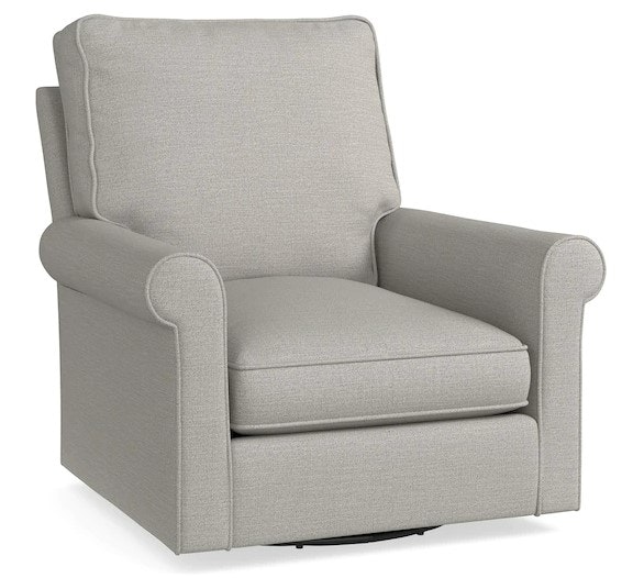 Bassett Leather Swivel Glider 1230-09L