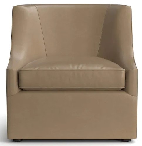 Bassett Leather Accent Chair 1262-02L