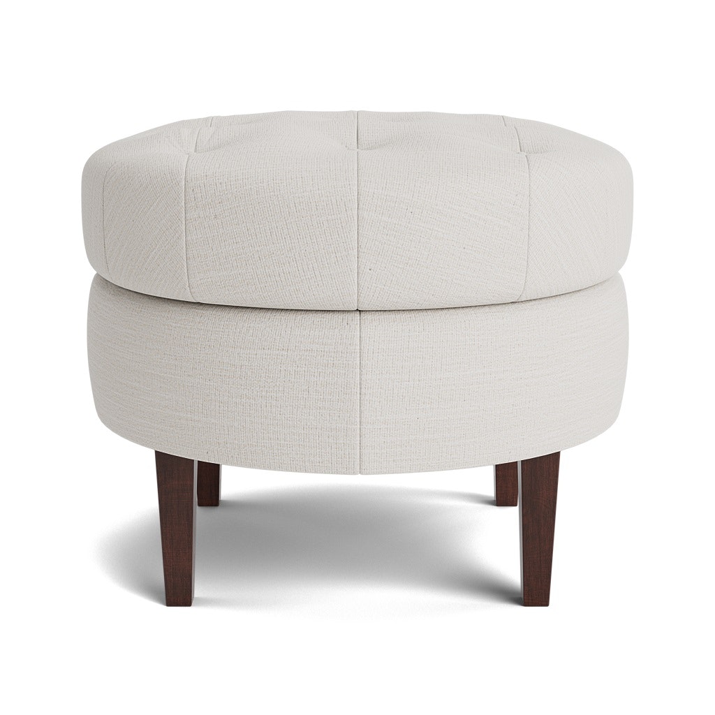 Bassett Tufted Small Round Ottoman 1400-2525T