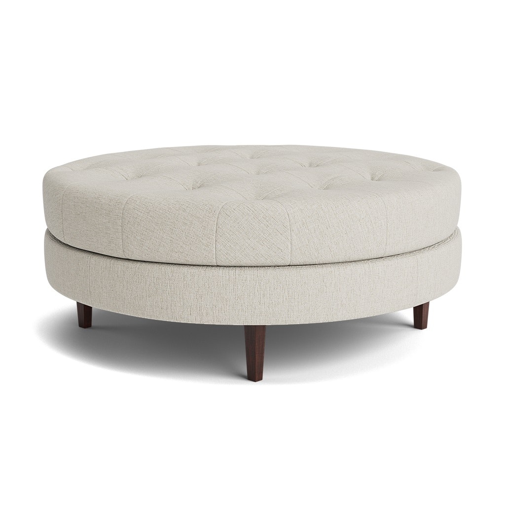 Bassett Tufted Large Round Ottoman 1400-4545T