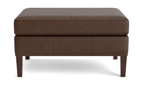 Bassett Leather Medium Rectangle Ottoman 1402-3525L