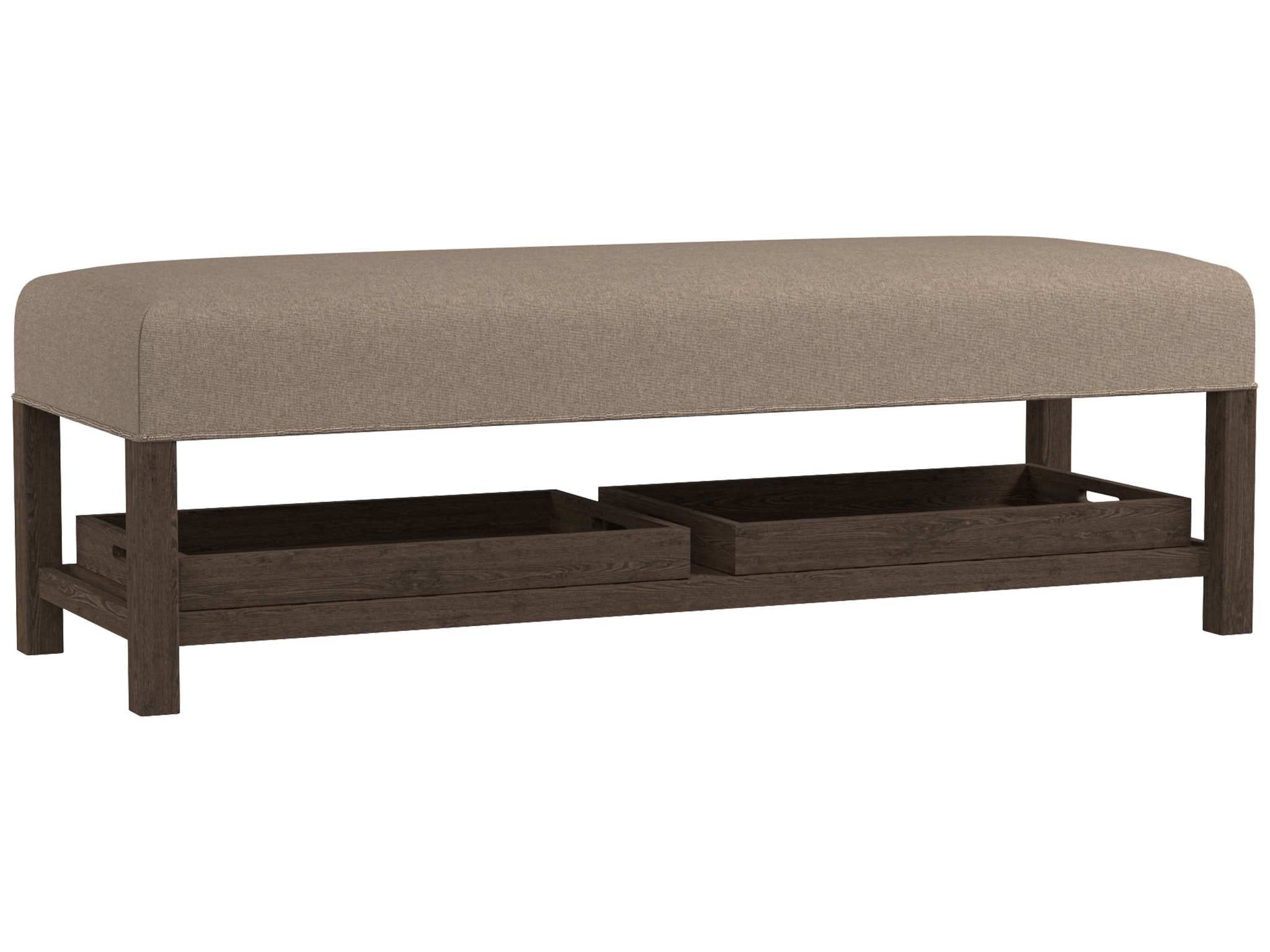 Bassett Bench w/Trays 1508-6020