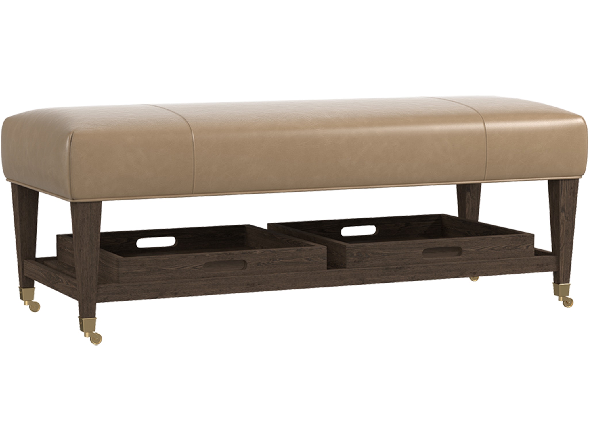 Bassett Leather Bench 1510-5020L