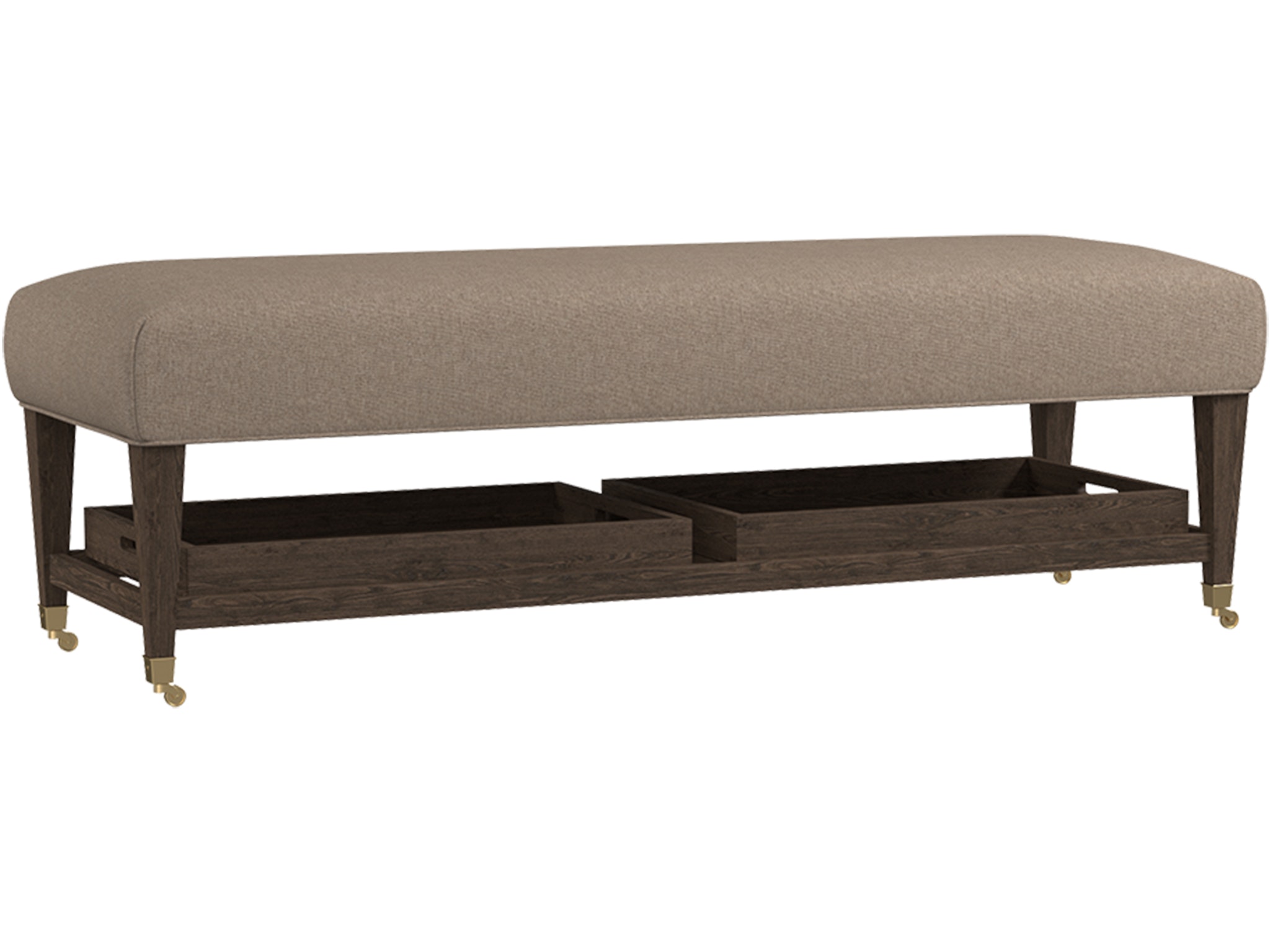 Bassett Bench w/Trays 1510-6020
