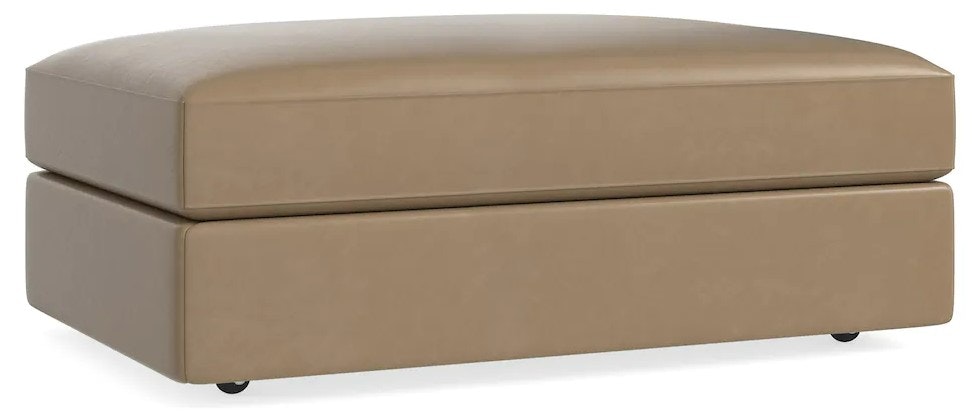 Bassett Leather Medium Storage Bench 1530-S5022L