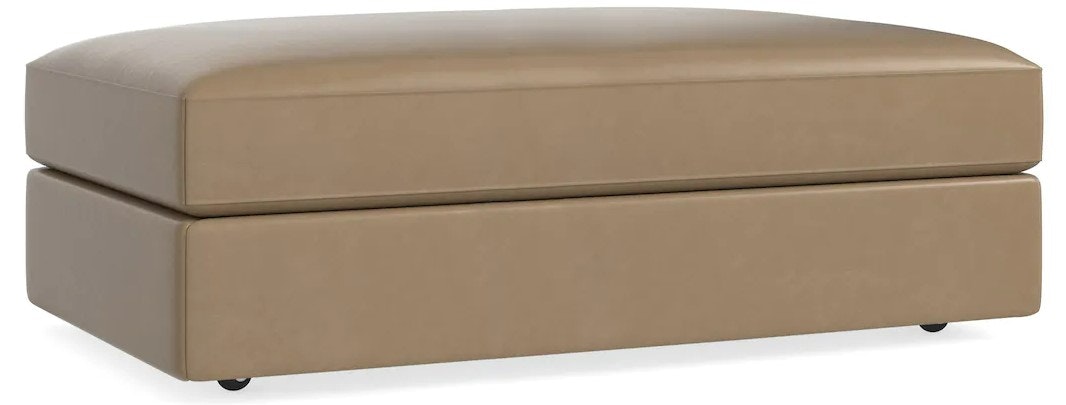 Bassett Leather Large Storage Bench 1530-S6022L