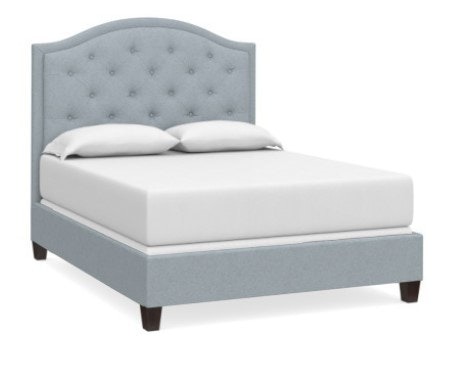 Bassett Tufted Queen Arched Storage Bed 1992-K159TS