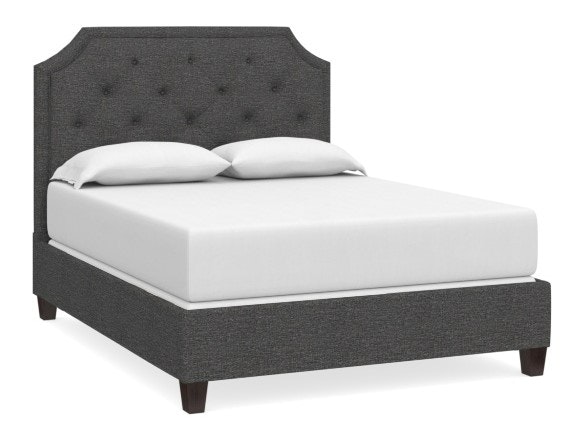 Bassett Tufted King Clipped Corner Storage Bed 1996-K169TS