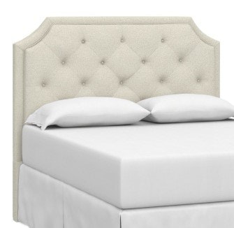 Bassett Tufted Clipped Corner Full Headboard 1997-H149T