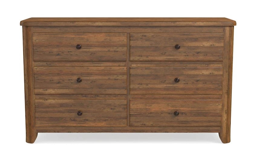 Bassett Maple 6 Drawer Dresser 2015-0237Z