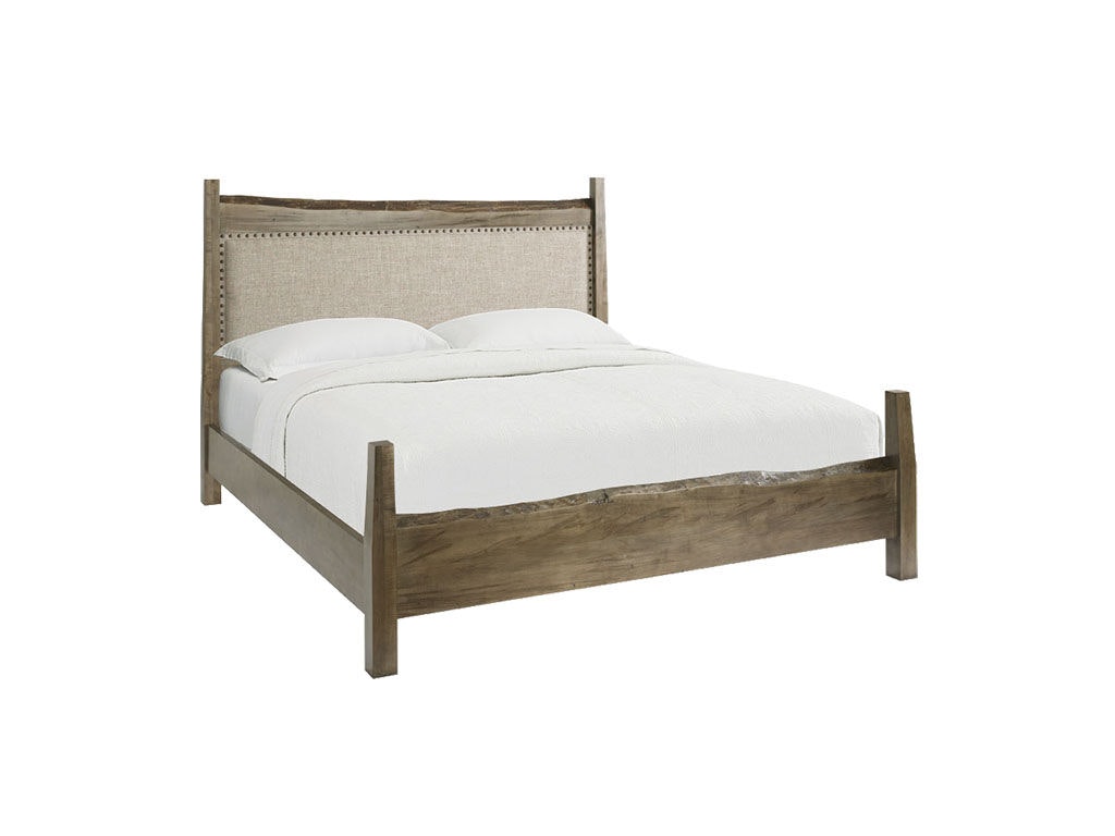 BENCHMADE Maple Queen Live Edge Leather Bed 2015-K153L