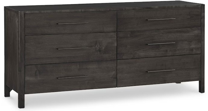 Bassett Maple 6 Drawer Dresser 2428-0237