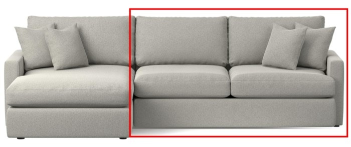 Bassett Right Arm Facing Sofa 2611-61FC29