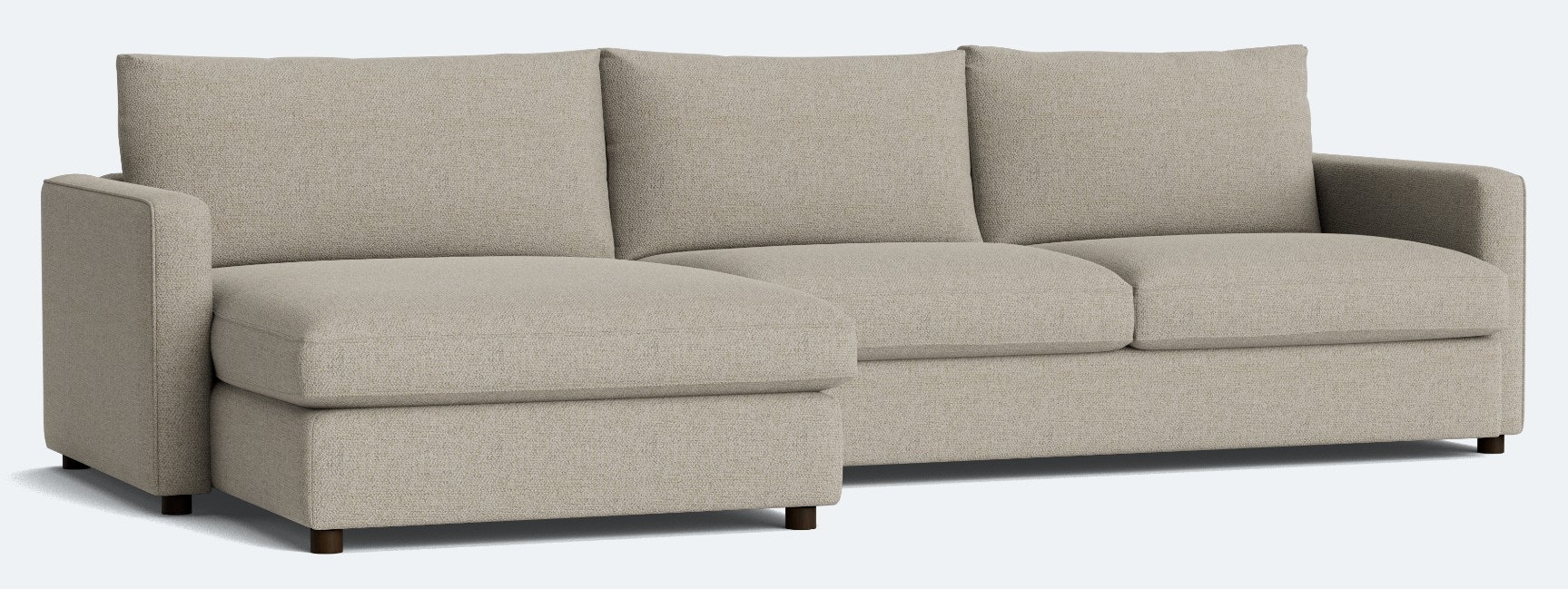 Bassett Left Chaise Sectional 2611-LCSECT