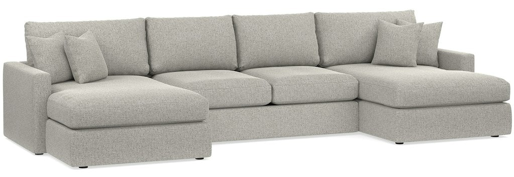 Bassett Double Chaise Sectional 2611-UCSECTFC