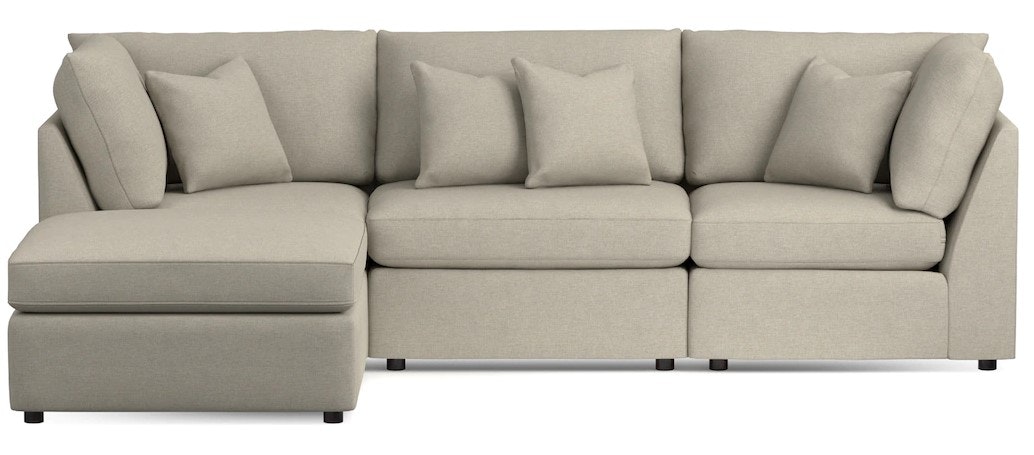 Bassett Small Chaise Sectional 2676-CSECT