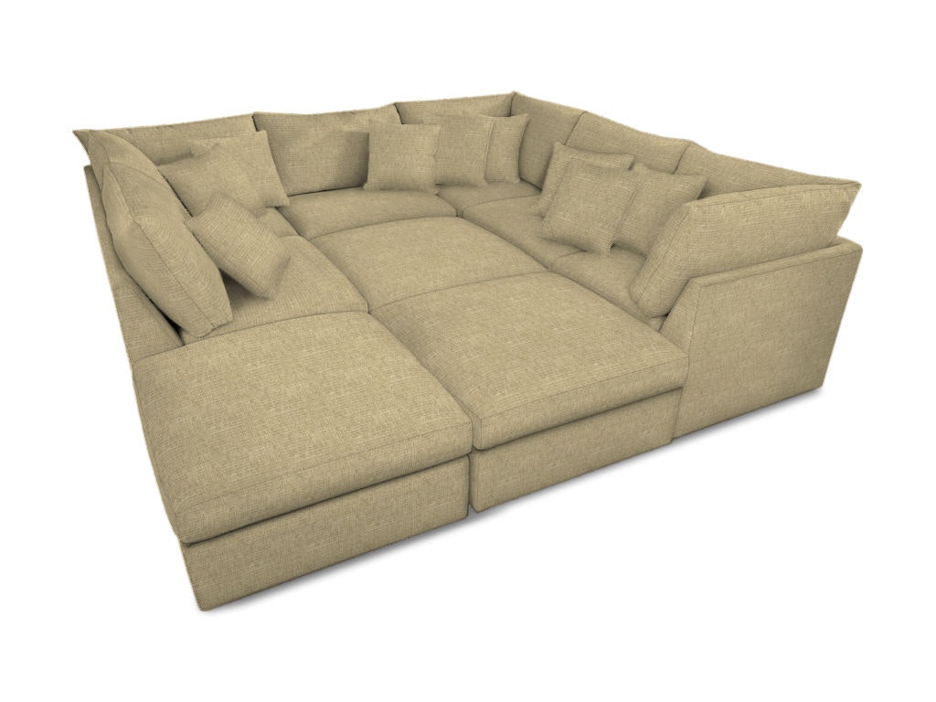 Bassett Pit Sectional 2676-PSECT