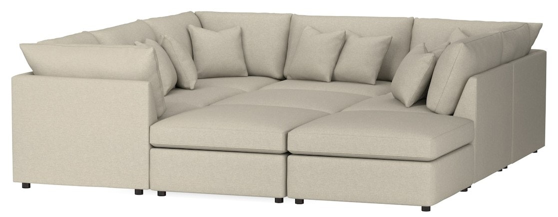 Bassett Pit Sectional 2676-PSECTFC2