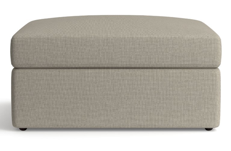 Bassett Leather Storage Ottoman 2676-S2L