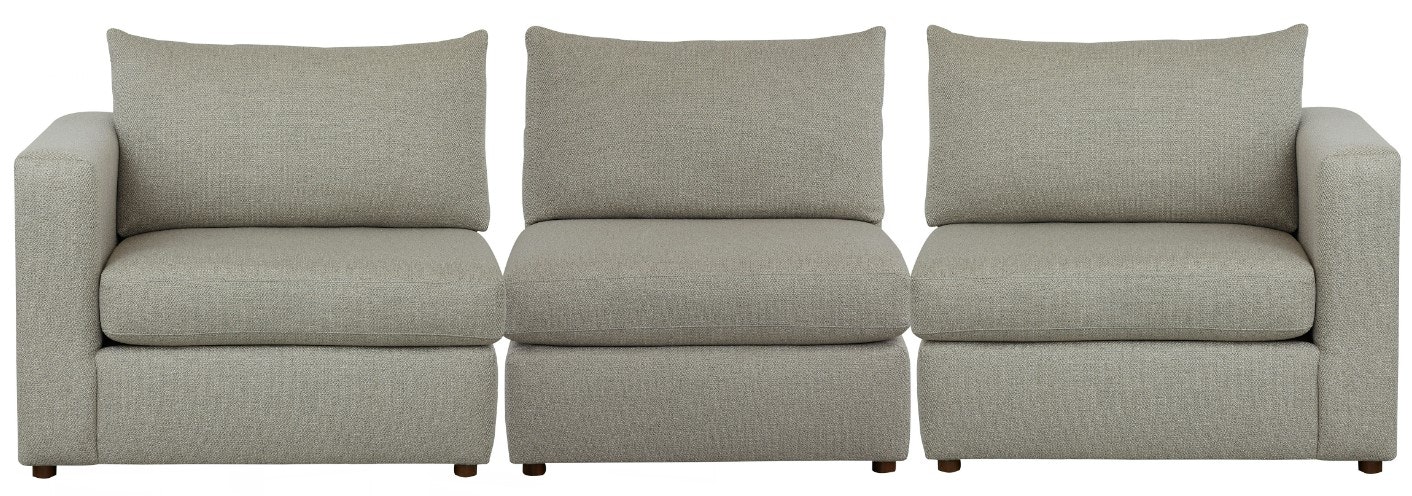 Bassett Modular Wide Arm Sofa 3/3 2676-WA3SOFAL