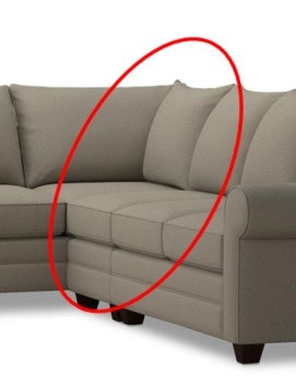 Bassett Armless Chair 2712-20FC